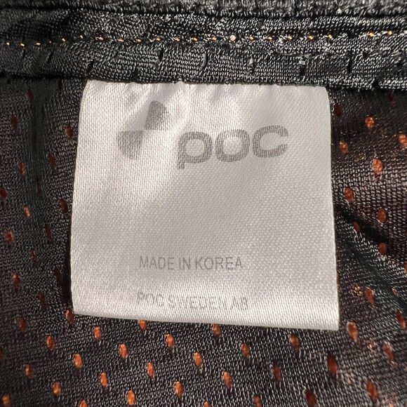 POC MTB Cycle DH Shorts Bundle Men's 34 Off Road Downhill Bike Ripstop Black Org - Picture 16 of 17